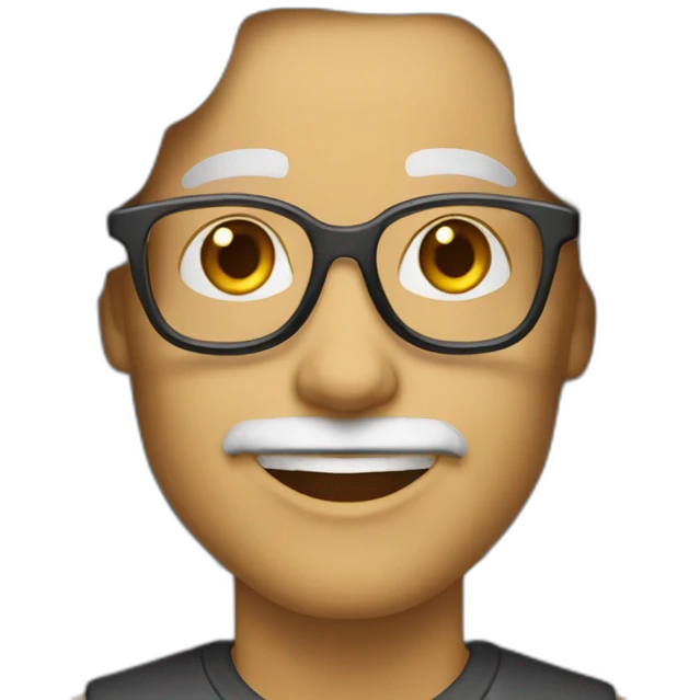 white 53 years brown blonde wavy long hair with glasses emoji