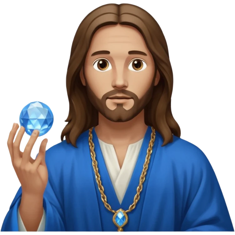 Salvator Mundi painting emoji