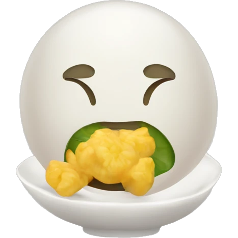 UN CHINOIS QUI MANGE DES NEMS emoji