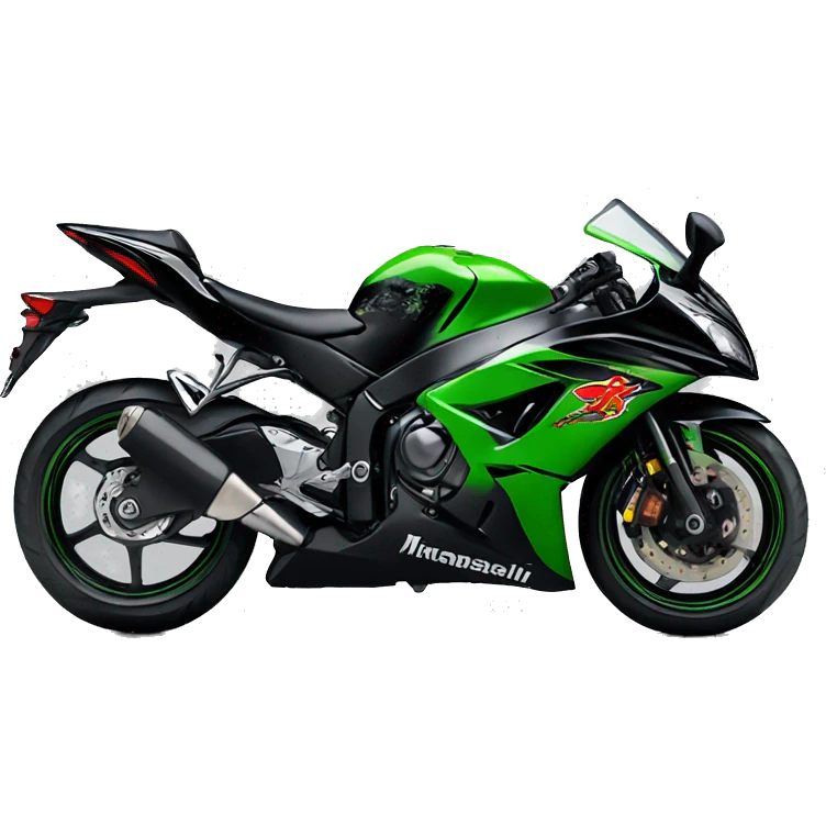 Praying Mantis in a kawasaki zx6r emoji