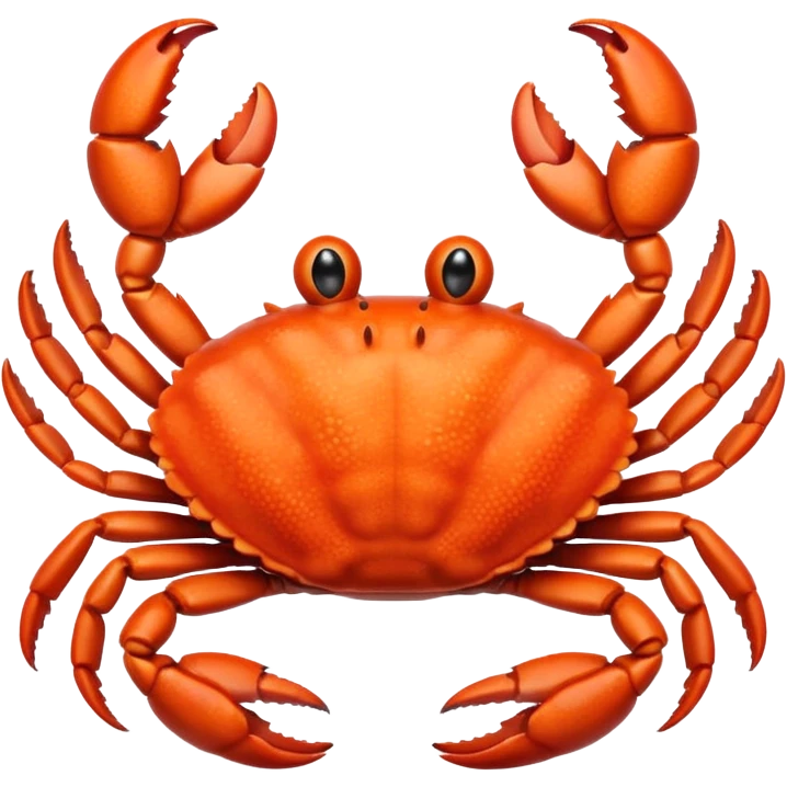 smiling crab emoji