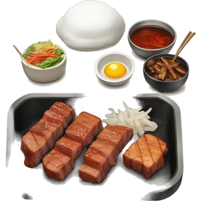 Korean bbq emoji