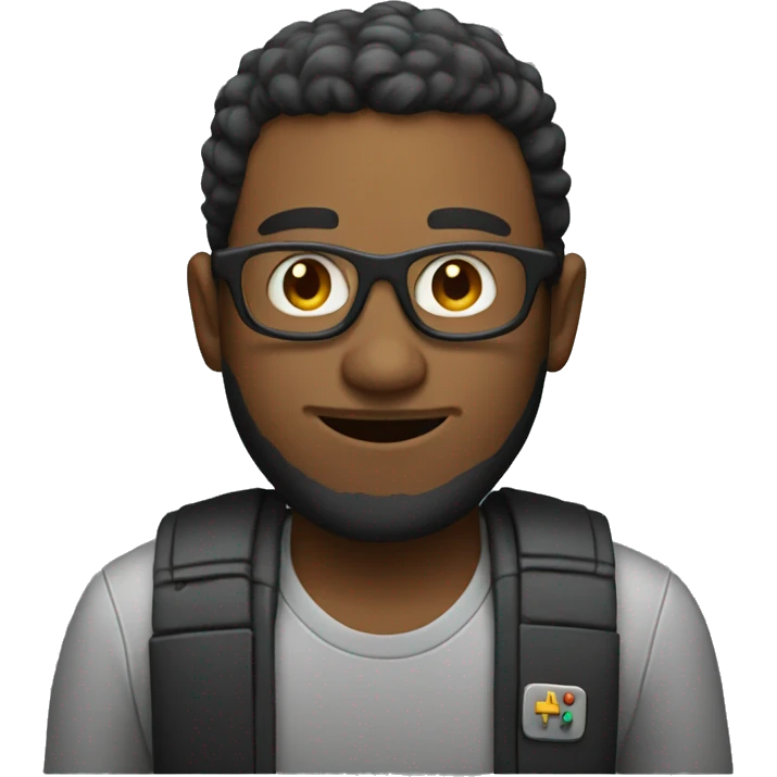 guy playing video games  emoji