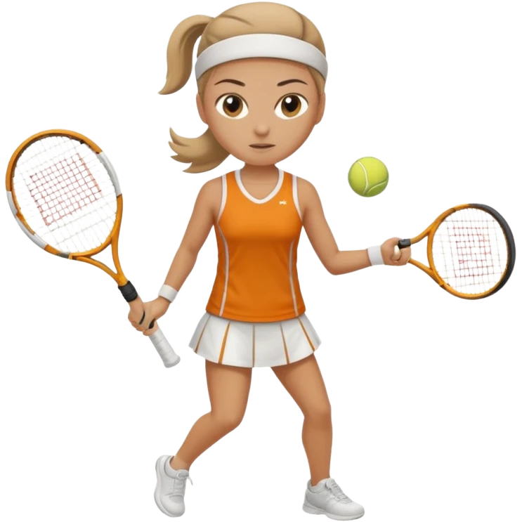 female tennis player emoji