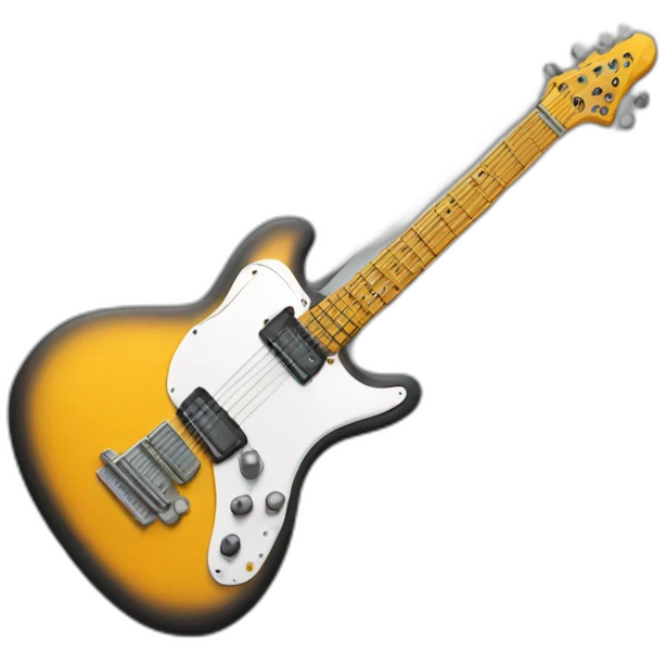 Guitare électrique emoji
