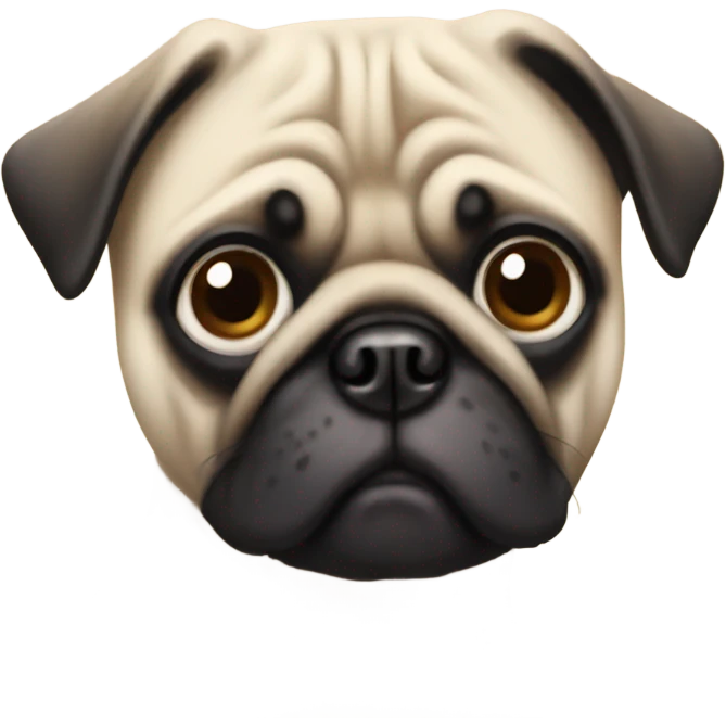 pug dog emoji