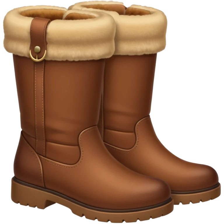 Cozy boots emoji