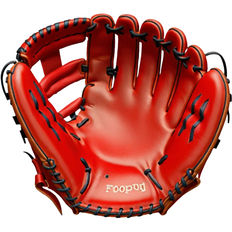 baseball glove (#00A3E0) and red (#F9423A) emoji