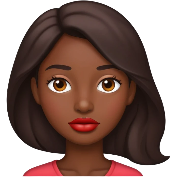 Fat lips emoji