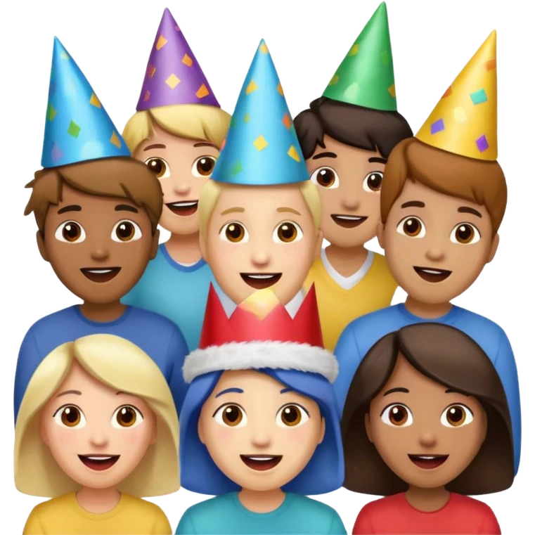 🤩+🥳+😊+🤬+🤗 emoji