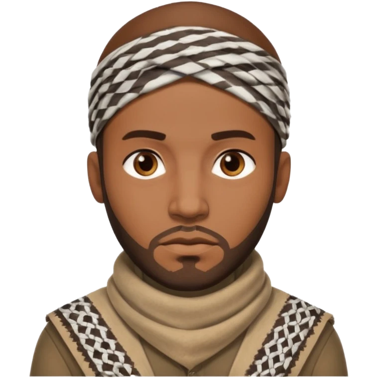 Make a African American gangster taliban terrorist emoji emoji