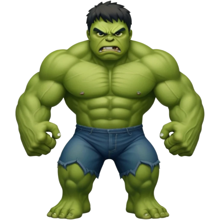 angry hulk emoji