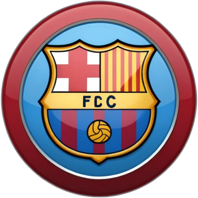 barcelona badge emoji