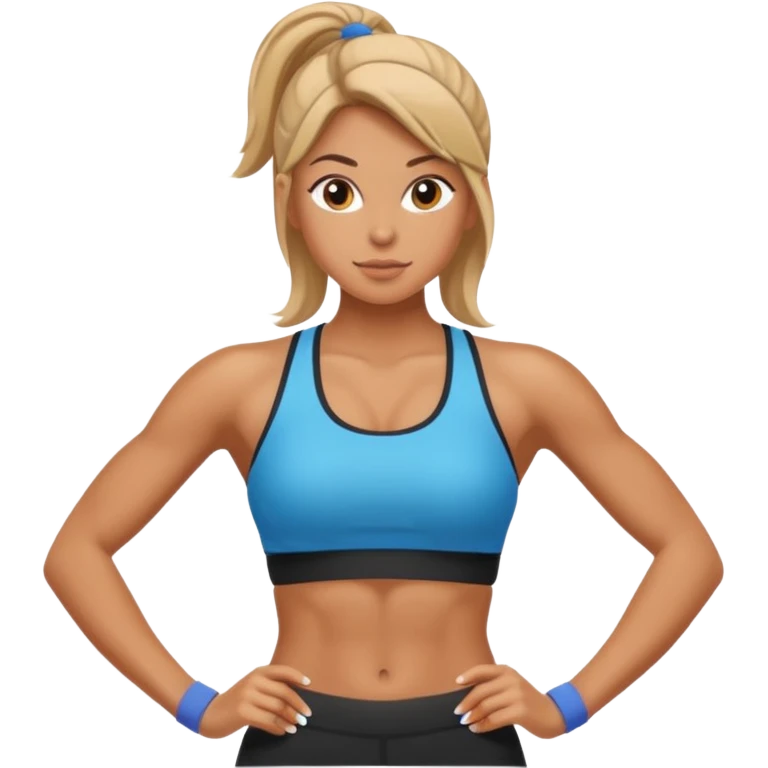 Gym girl emoji