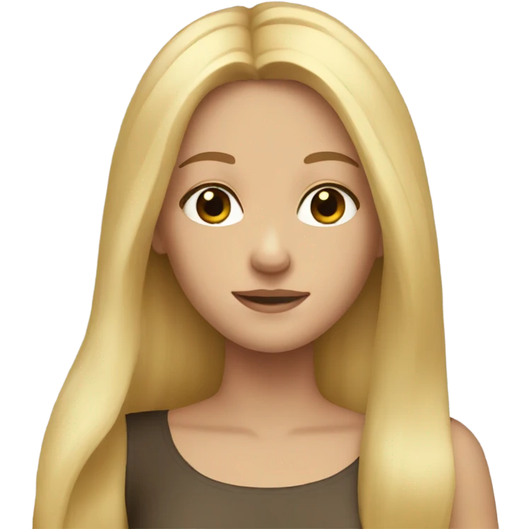 Blonde girl emoji