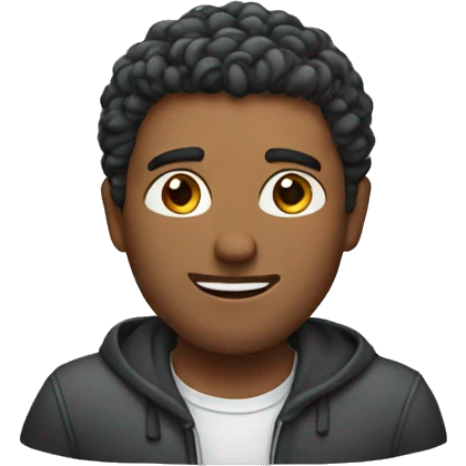 Guy with freeforms  emoji