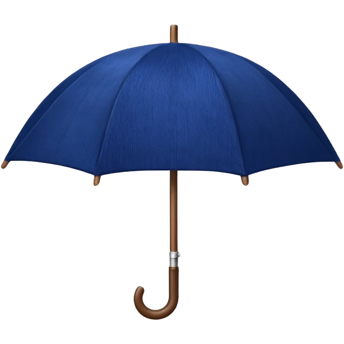 Corduroy umbrella textured emoji