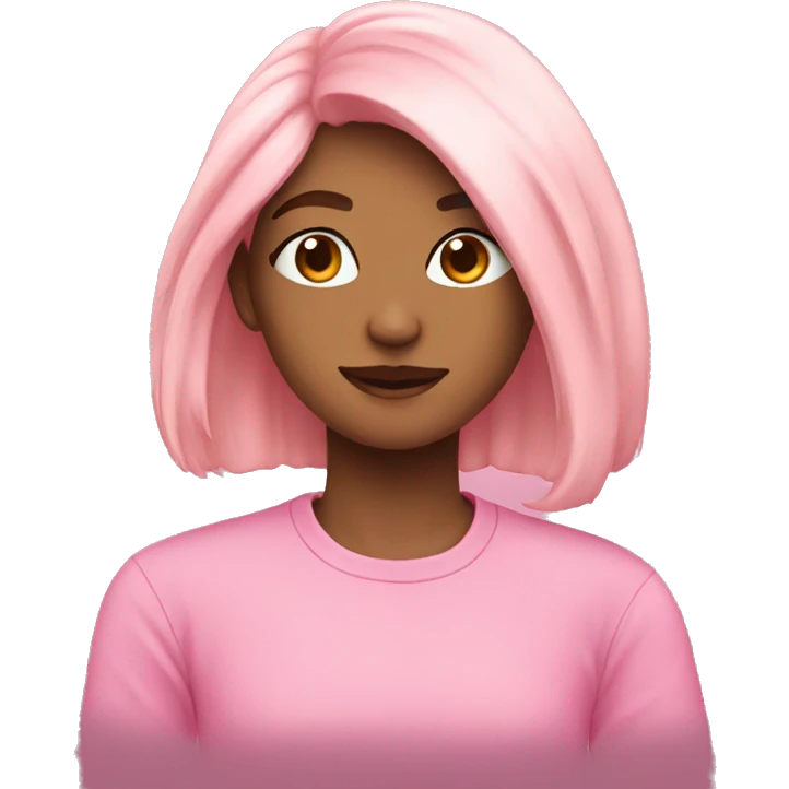 Pink aesthetic  emoji