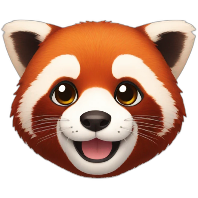 Red panda emoji