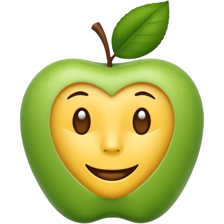 Emoji of propast macochs in Apple style emoji
