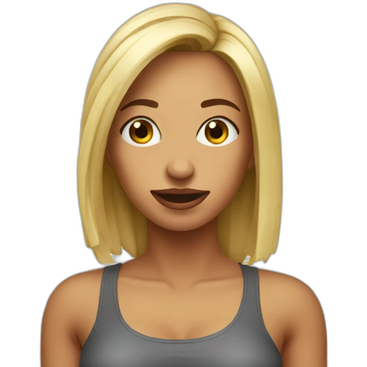 Une femme qui twerk emoji