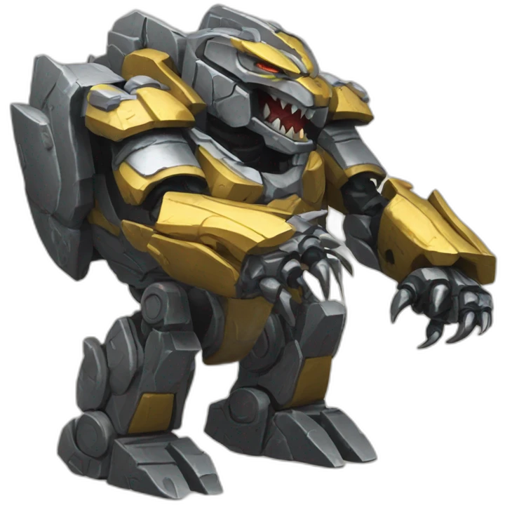 Grimlock sleep transform emoji