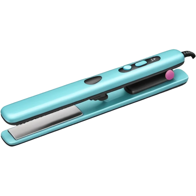 hair straightener emoji