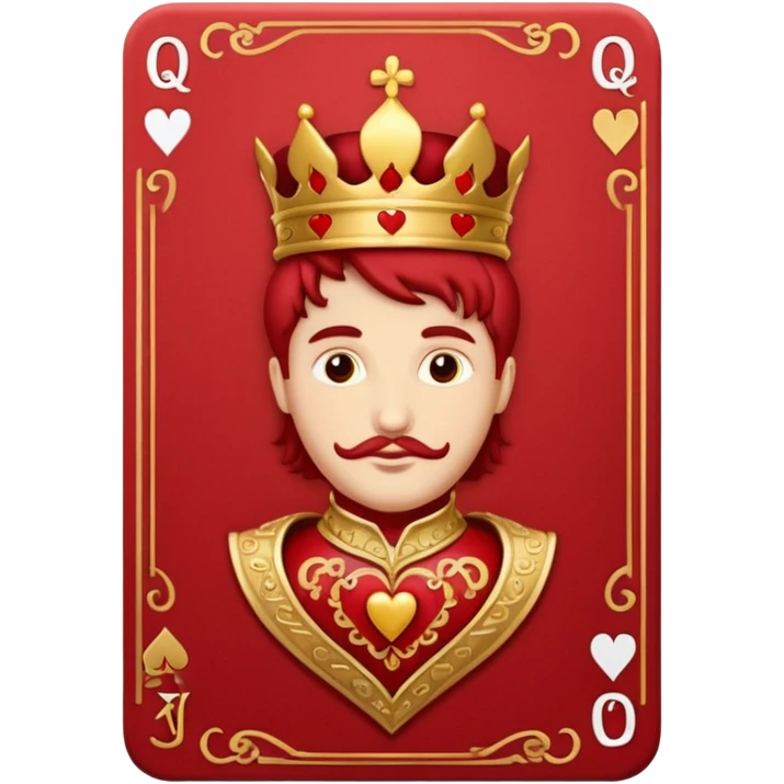 King of Hearts emoji