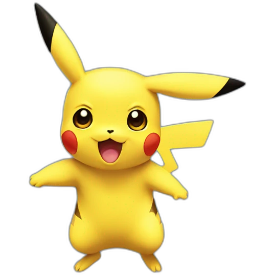 Pikachu diciendo ok emoji