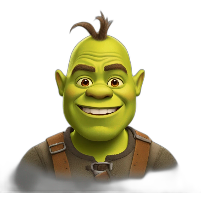 Shrek-débile emoji