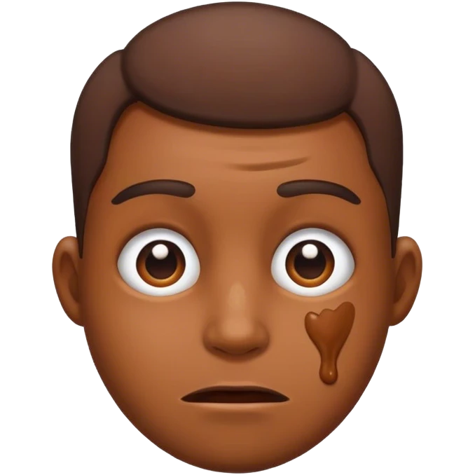 Poopy face emoji