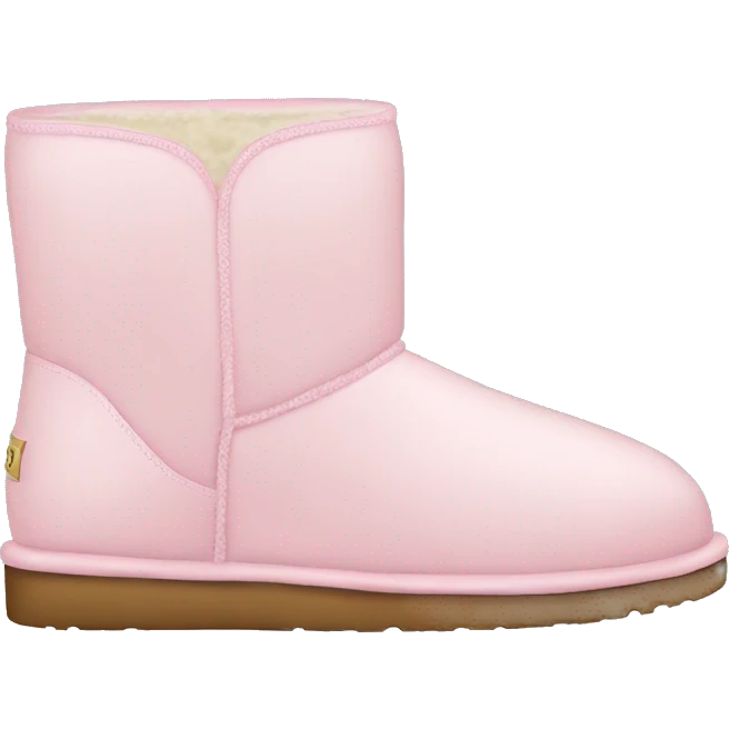 light pink uggs emoji