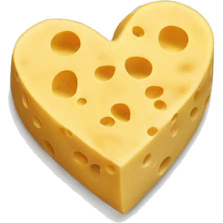 cheese heart emoji