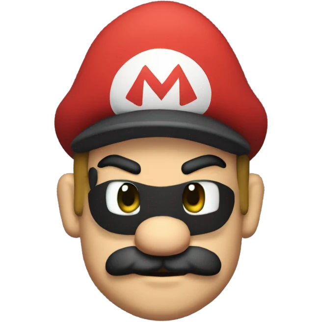 Punk rock mario emoji