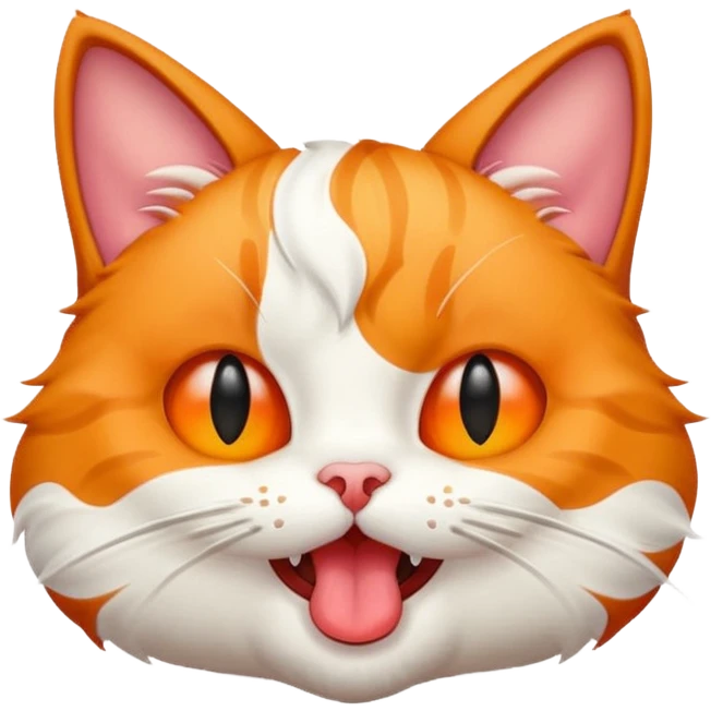 cat winking with tongue out  emoji