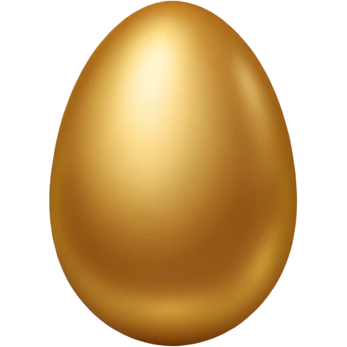 Golden egg emoji