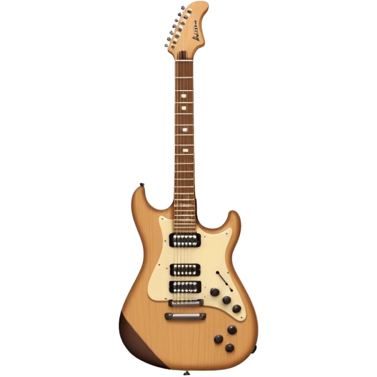 Brown and beige Jackson Roswell electric guitar  emoji