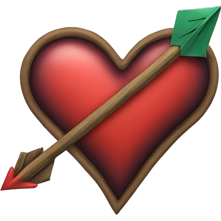 arrow and heart emoji
