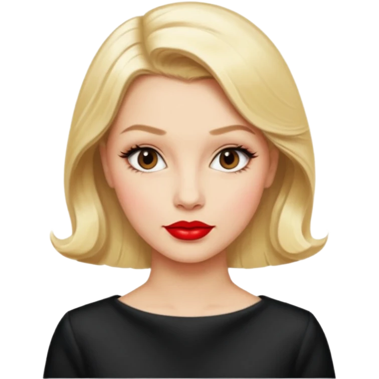 1950s woman emoji
