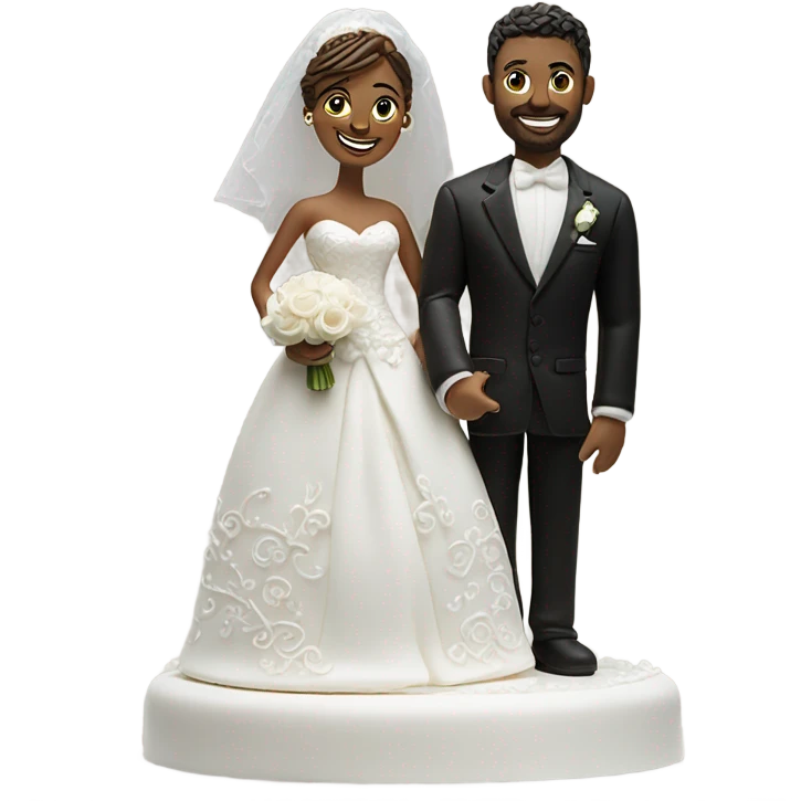 Top of a wedding cake emoji