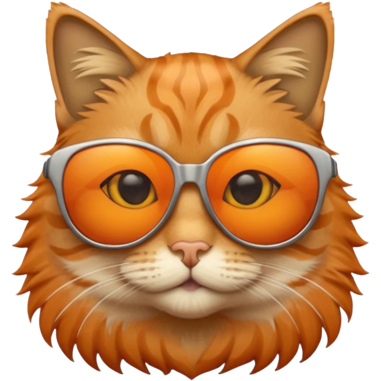 Cat wearing sunglasses emoji