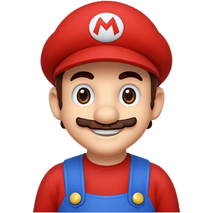 Mario pixel-art emoji