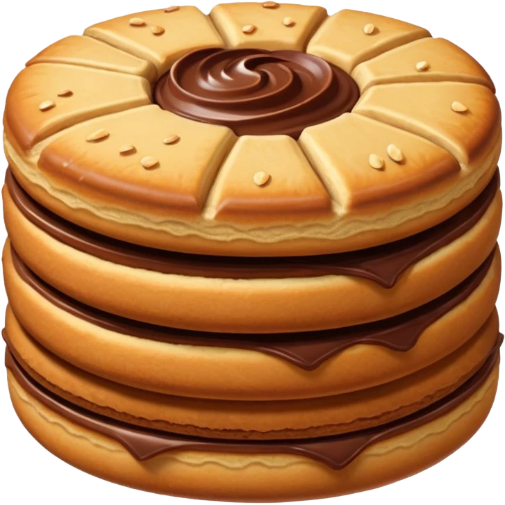 Nutella biscuits emoji