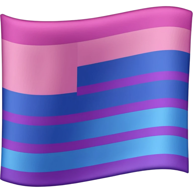 Bisexual flag emoji