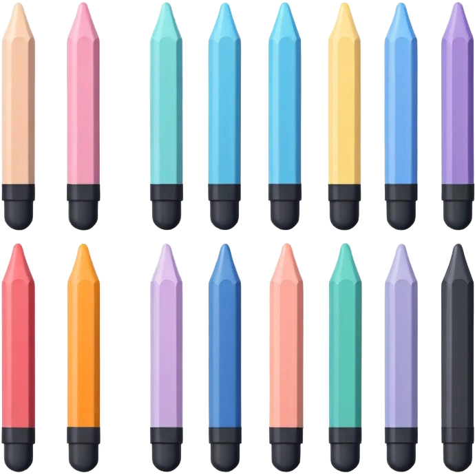 Pastel Coptic markers  emoji