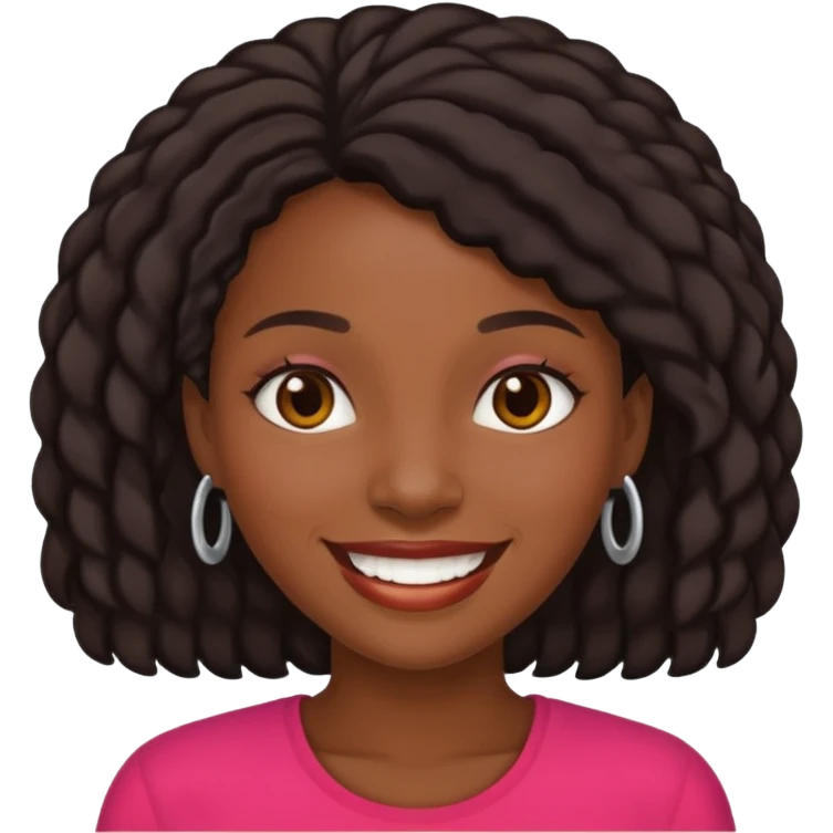 Black woman  emoji