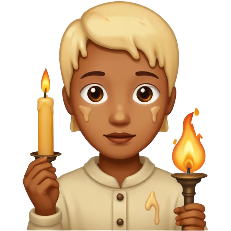 andle on the hand emoji