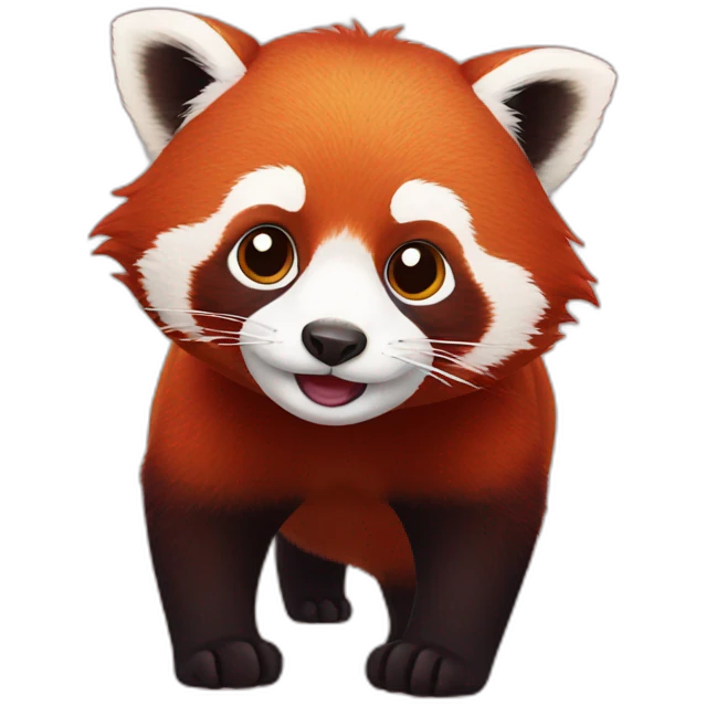red panda emoji