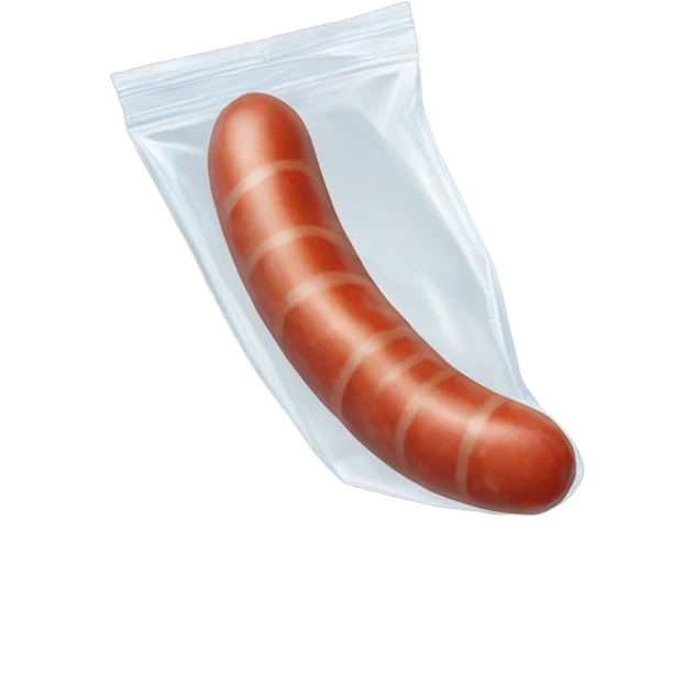 salchichas en una bolsa emoji