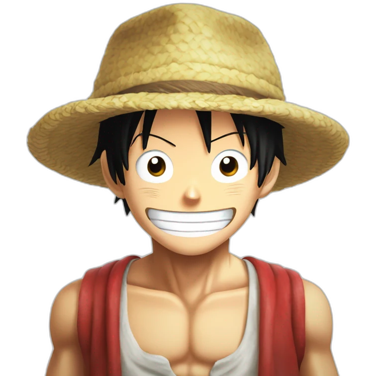 Monkey d luffy emoji